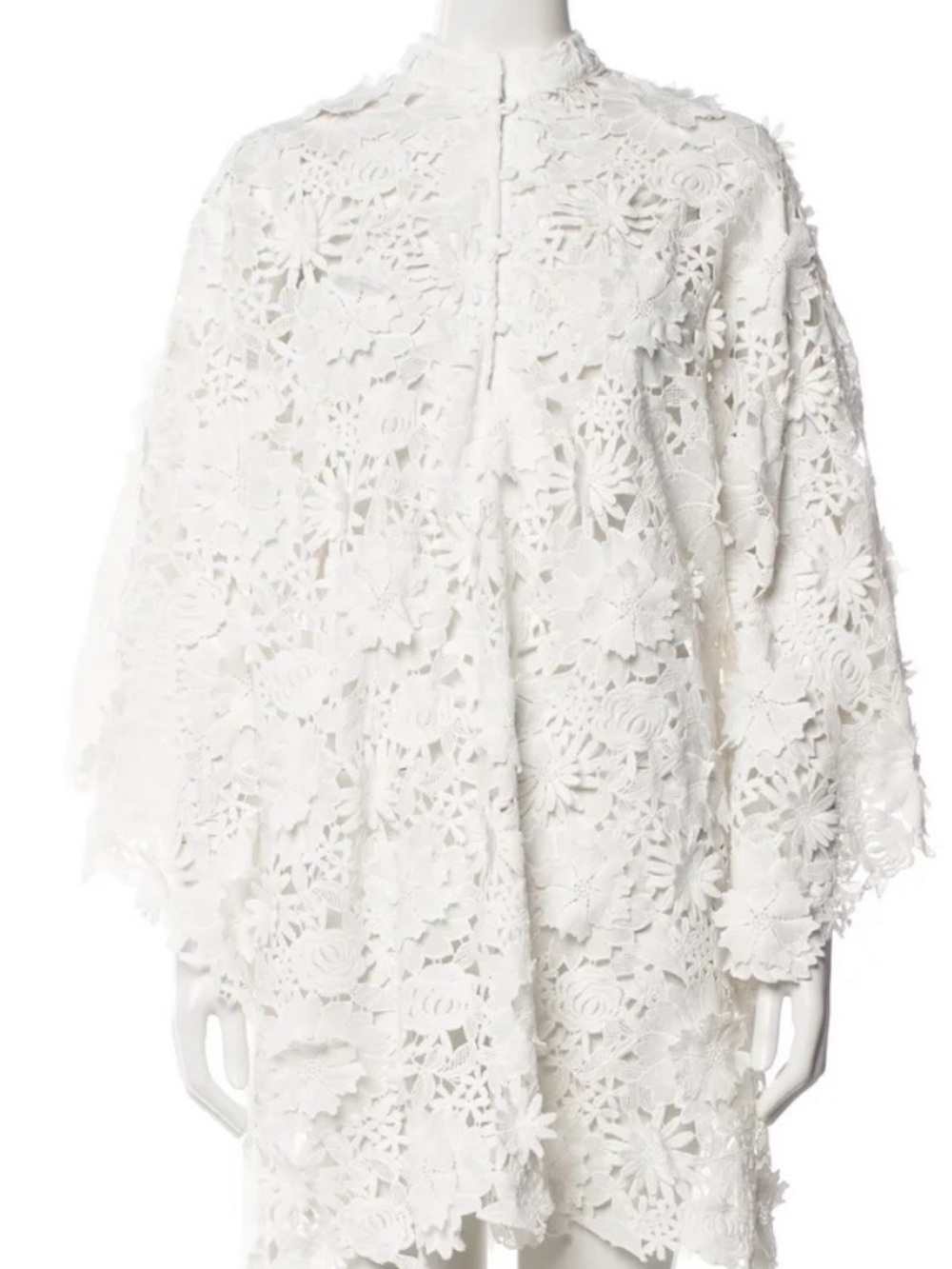 La Vie Style House 3d Lace Caftan
Mini White